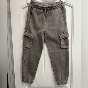 Wonder Nation Charcoal Cargo Joggers
